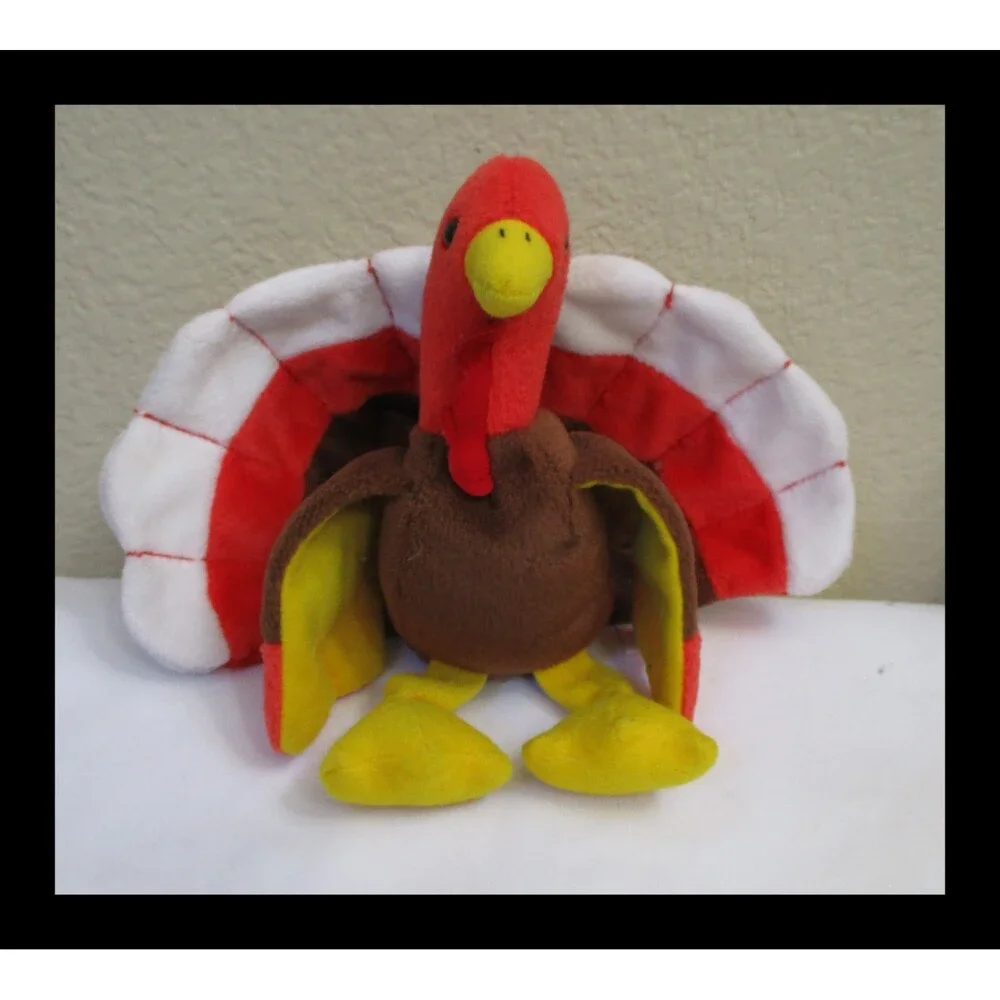 Ty Beanie Baby Gobbles the Turkey NO TAG